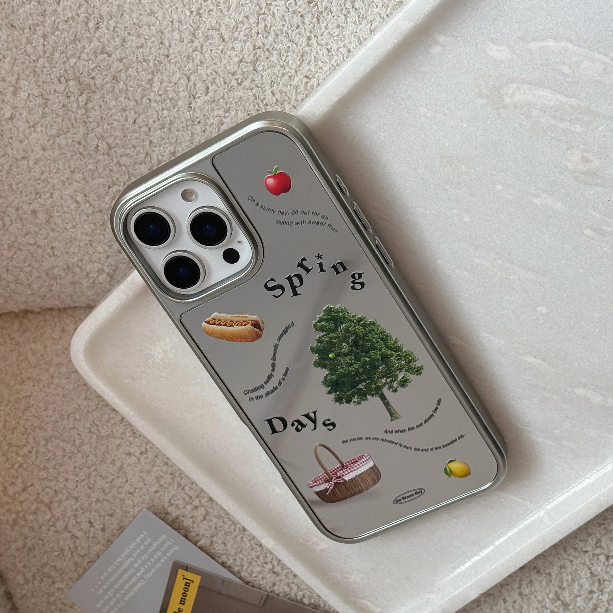 Picnic in the Woods - iPhone Case